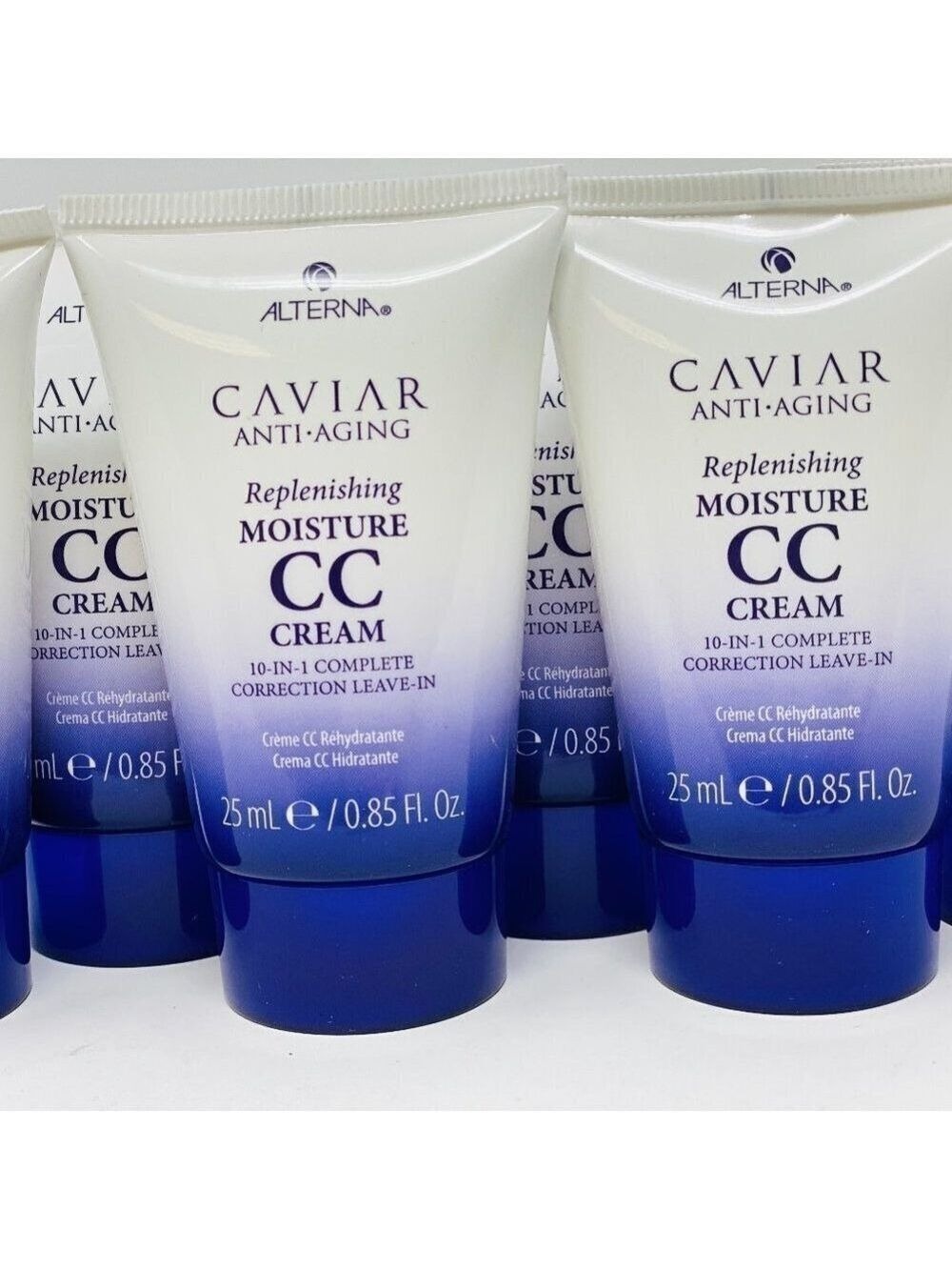 12 Alterna Hair Caviar Anit Aging Replenish Moisture CC Cream Tubes- .85oz NEW
